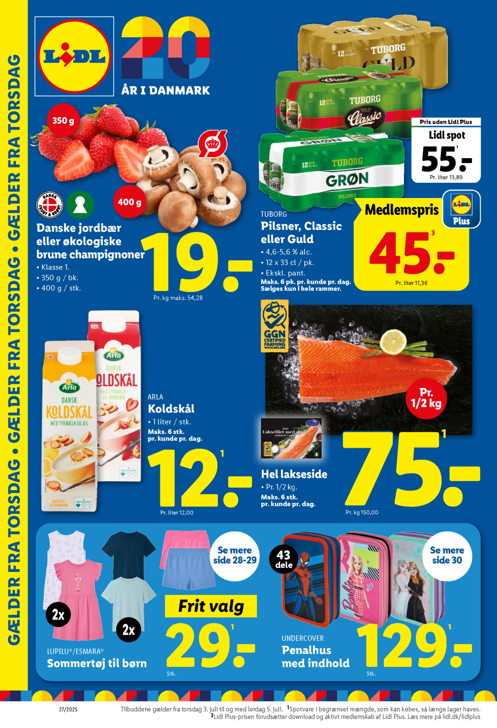 Lidl tilbudsavis fra 29.06.2025 Side.27 