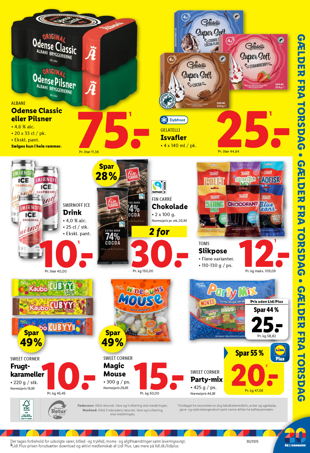 Lidl tilbudsavis fra 20.07.2025 Side.25 