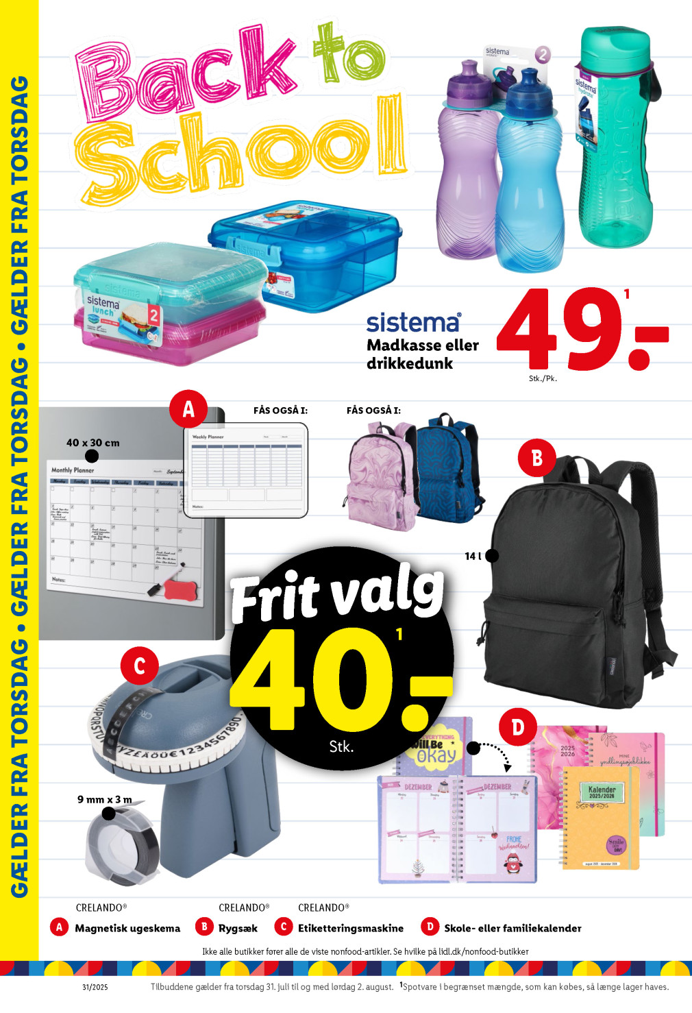 Lidl tilbudsavis fra 27.07.2025 Side.29 