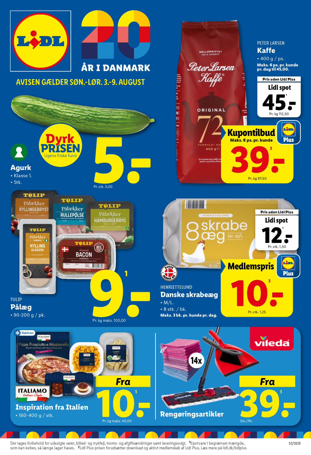 Lidl tilbudsavis fra 03.08.2025 Side.1 