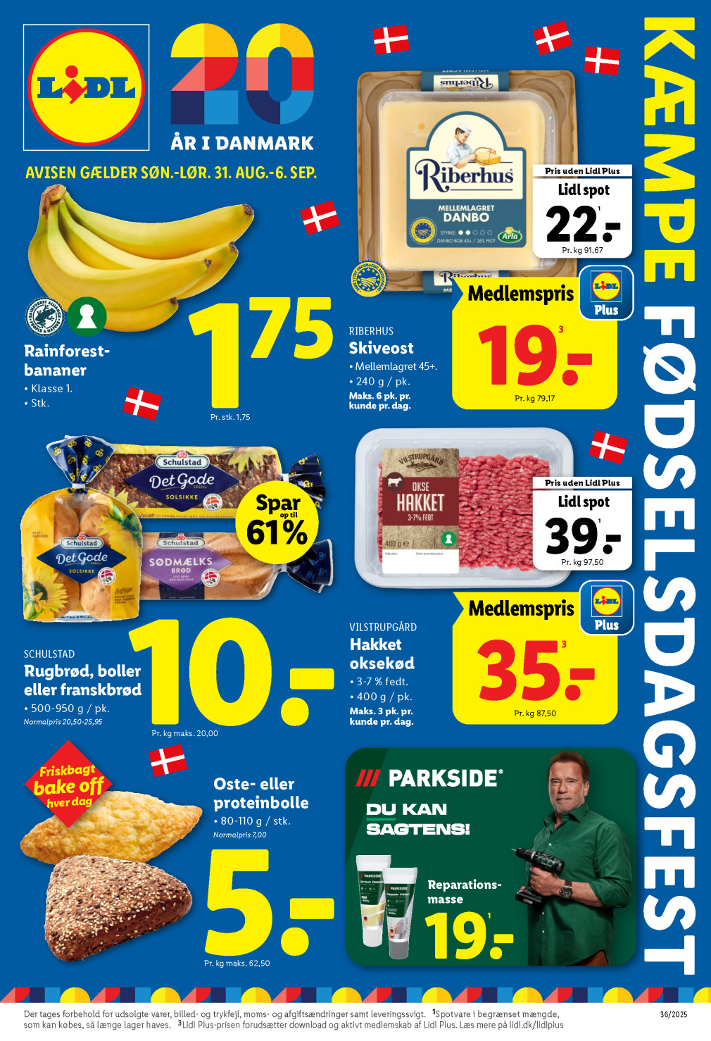 Lidl tilbudsavis fra 31.08.2025 Side.1 