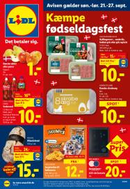 Lidl tilbudsavis fra 21.09.2025 Side.1 