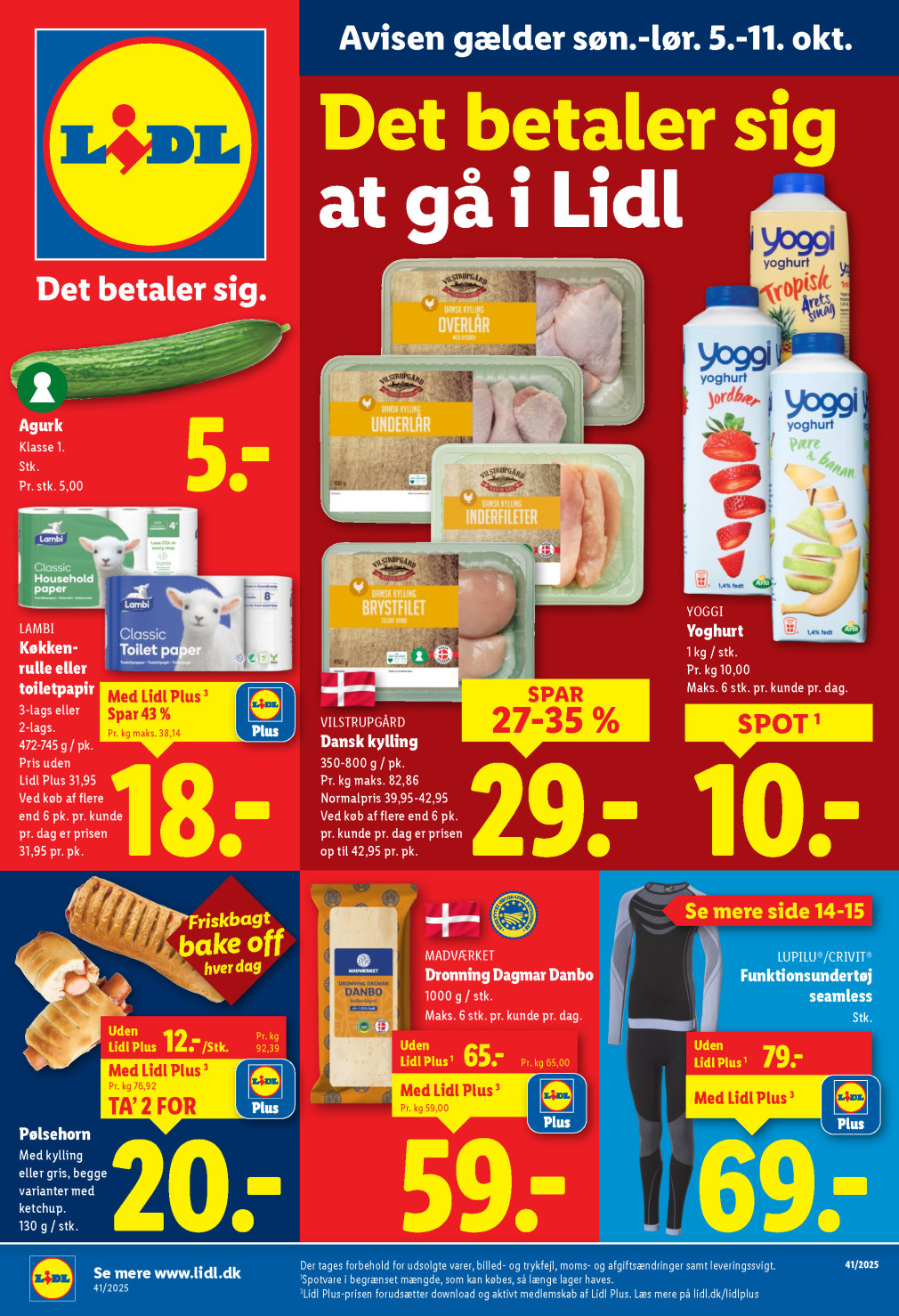 Lidl tilbudsavis fra 05.10.2025 Side.1 