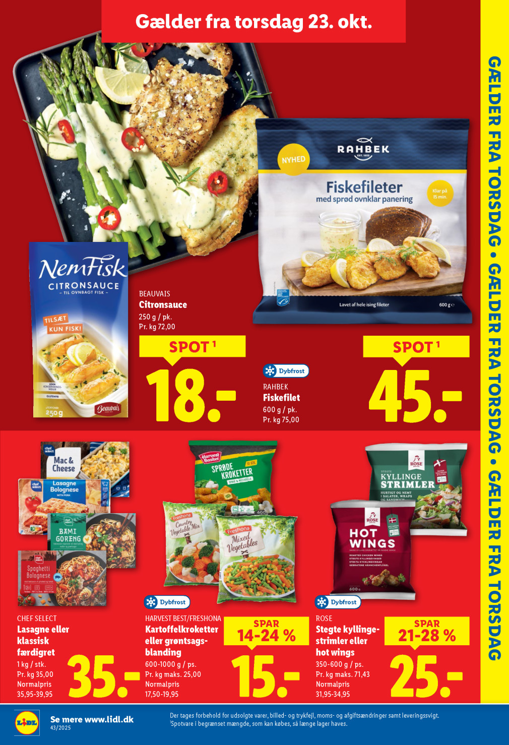 Lidl tilbudsavis fra 19.10.2025 Side.33 