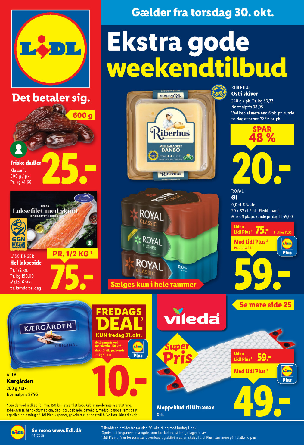 Lidl tilbudsavis fra 26.10.2025 Side.34 