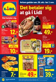 Lidl tilbudsavis fra 26.10.2025 Side.1 
