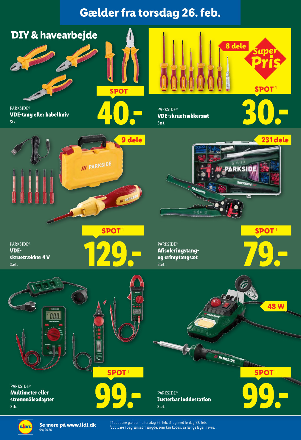 Lidl tilbudsavis fra 22.02.2026 Side.25 