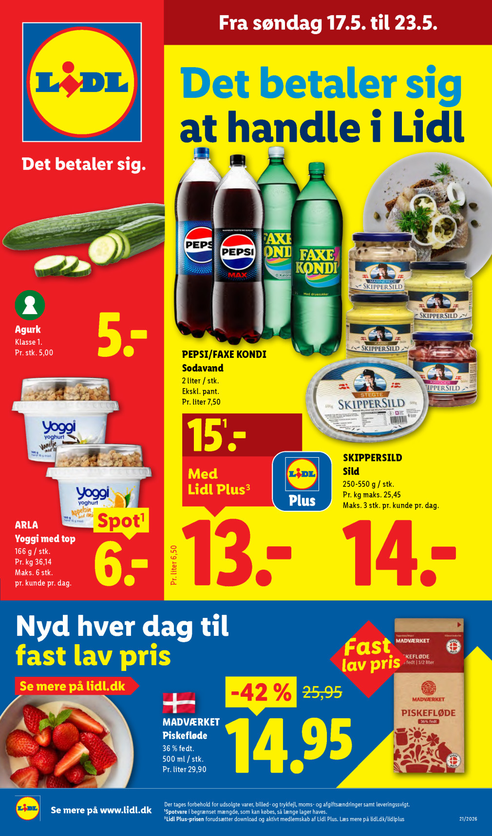 Lidl tilbudsavis fra 17.05.2026 Side.1 