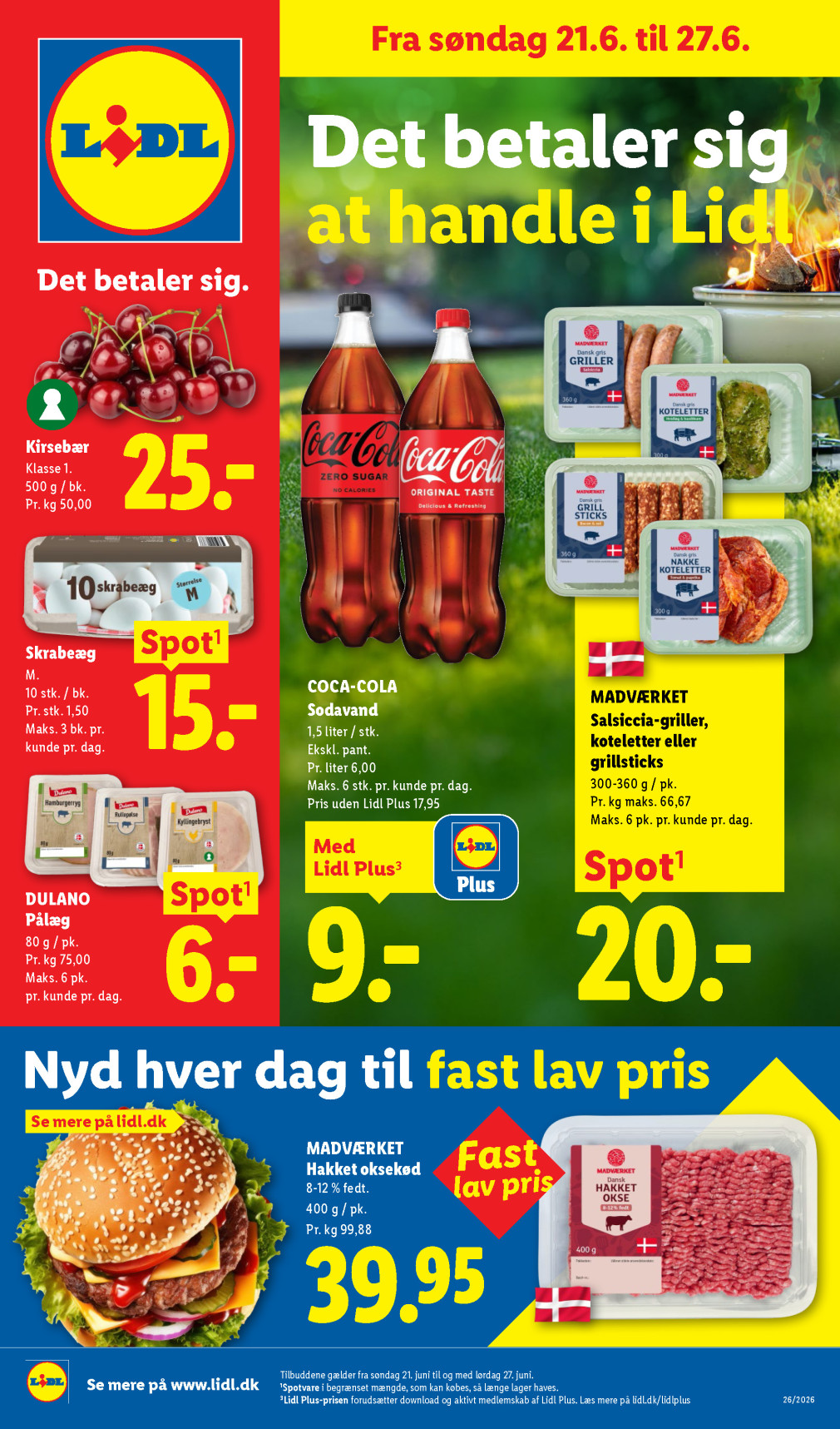 Lidl tilbudsavis fra 21.06.2026 Side.1 