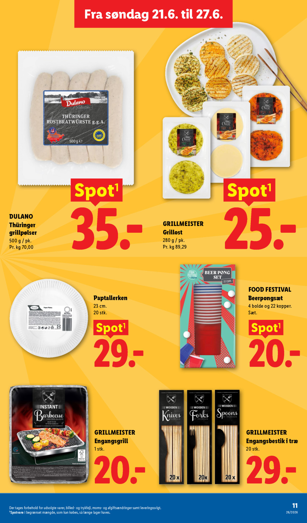 Lidl tilbudsavis fra 21.06.2026 Side.11 