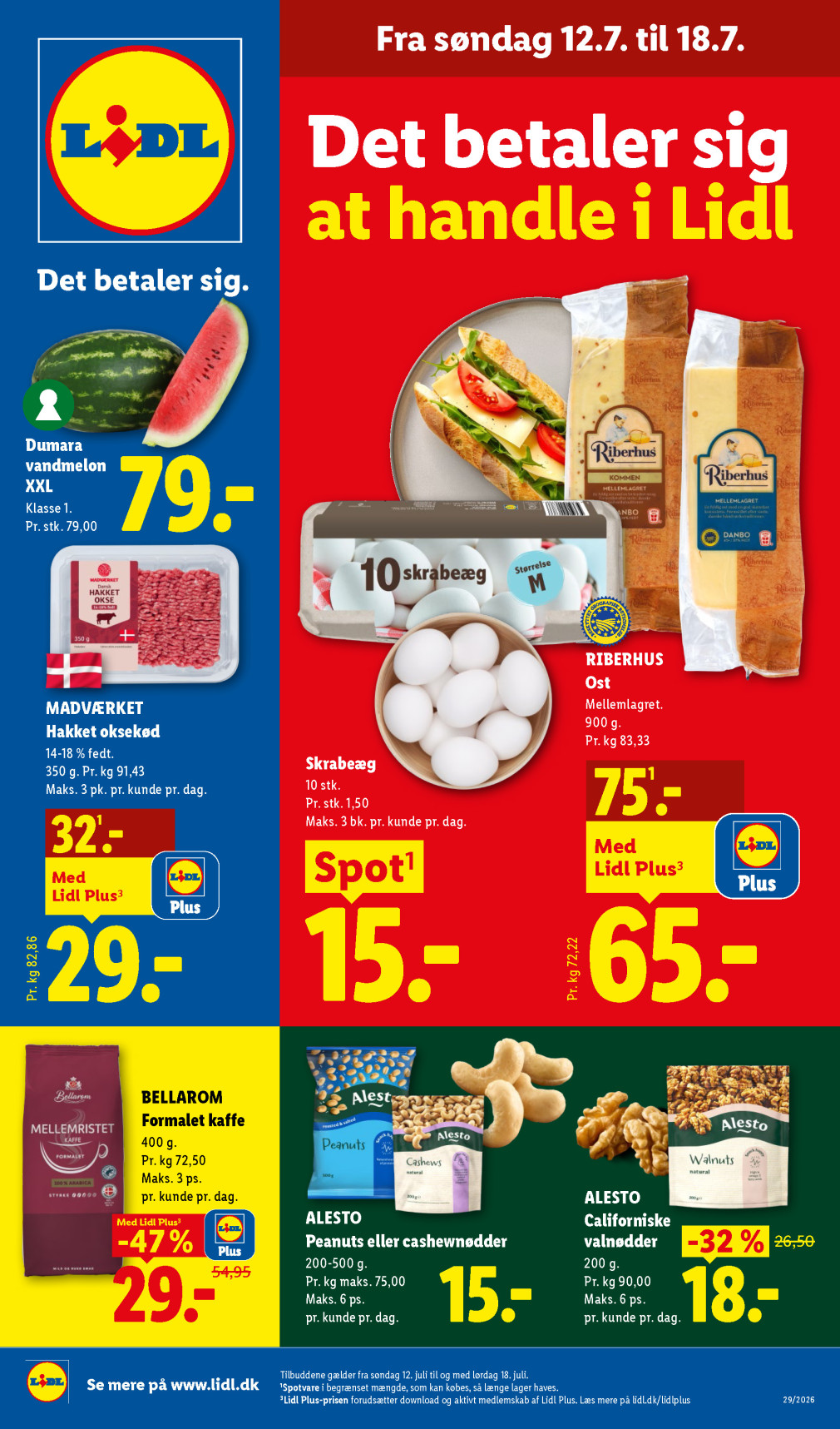 Lidl tilbudsavis fra 12.07.2026 Side.1 