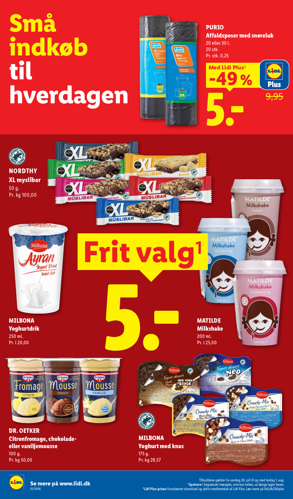 Lidl tilbudsavis fra 26.07.2026 Side.5 