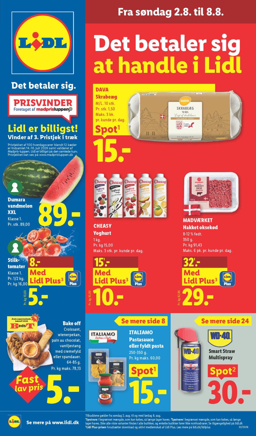Lidl tilbudsavis fra 02.08.2026 Side.1 