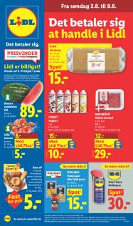 Lidl tilbudsavis fra 02.08.2026 Side.1 