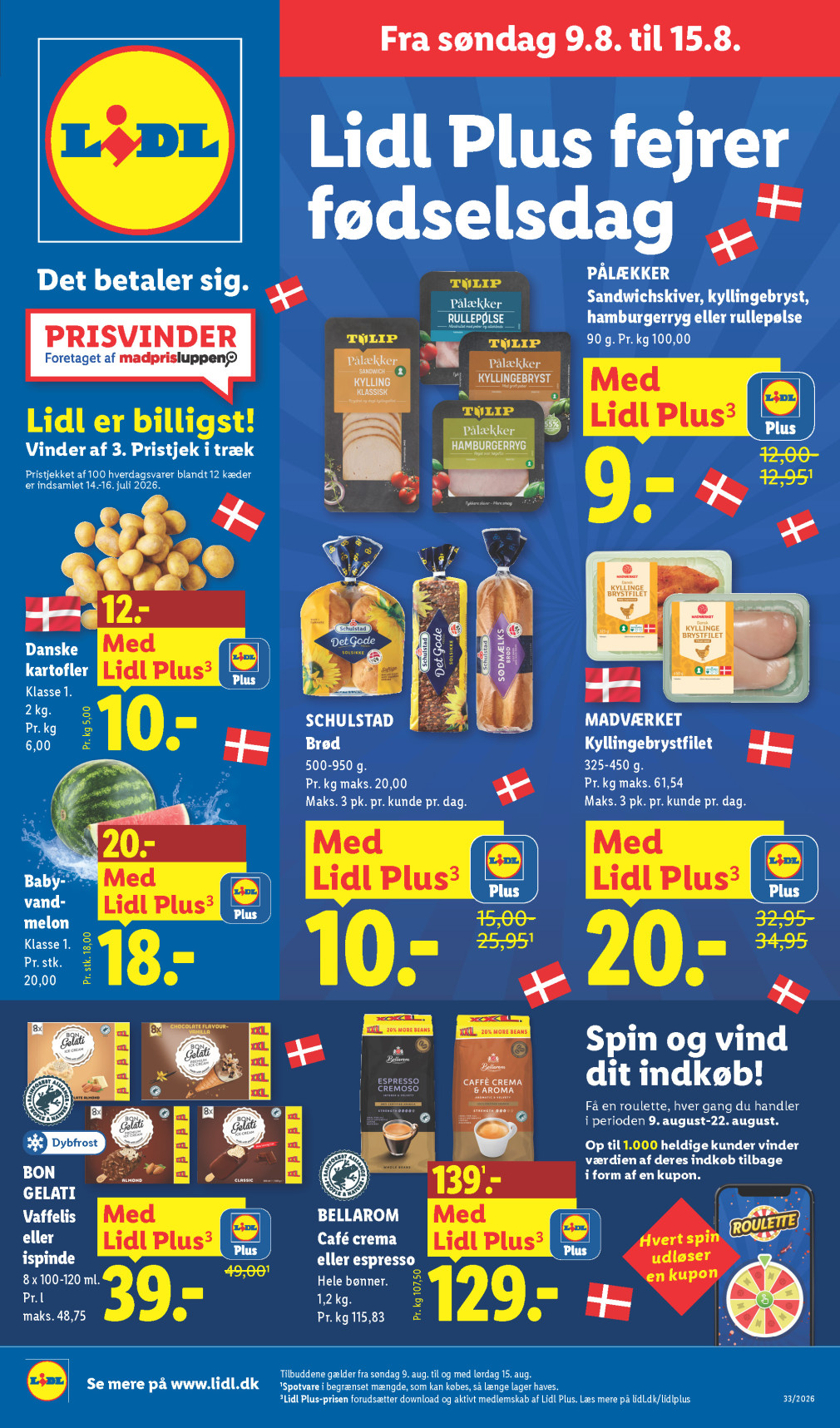 Lidl tilbudsavis fra 09.08.2026 Side.1 