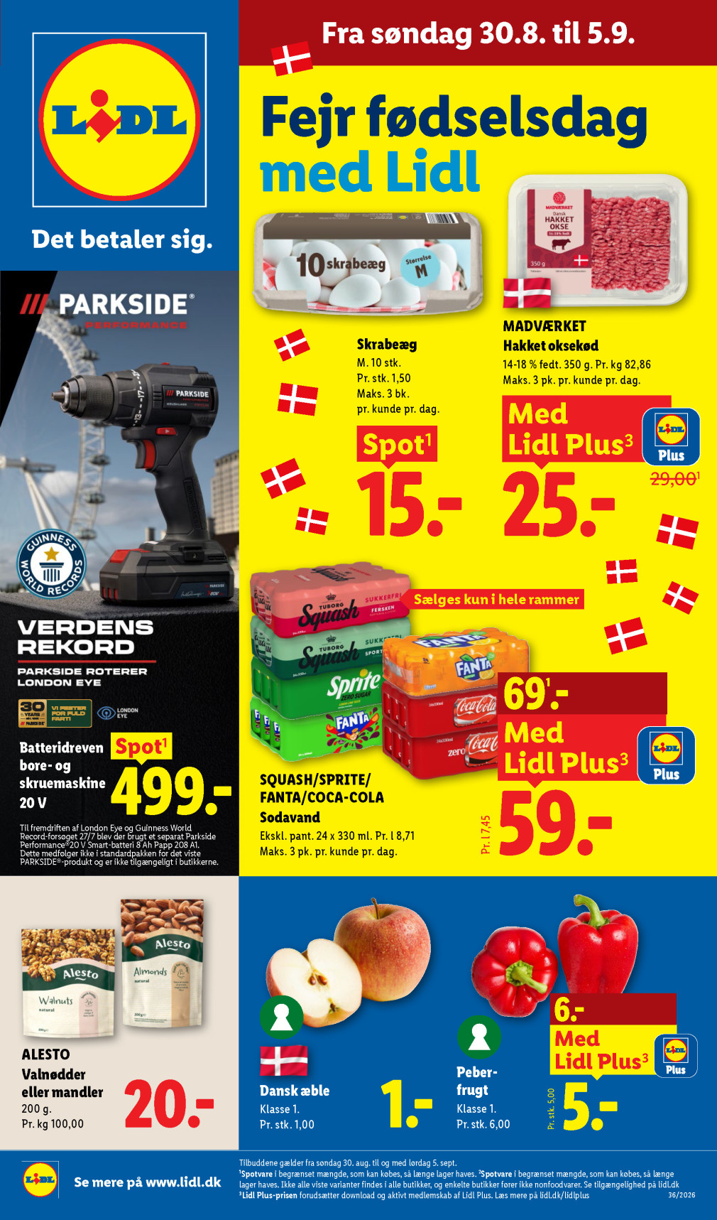 Lidl tilbudsavis fra 30.08.2026 Side.1 