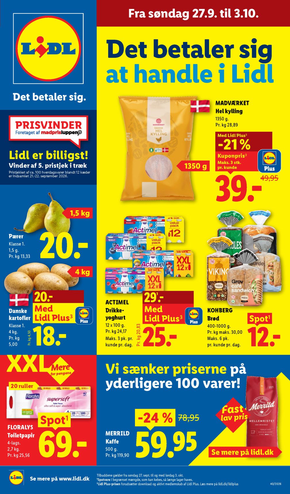 Lidl tilbudsavis fra 27.09.2026 Side.1 