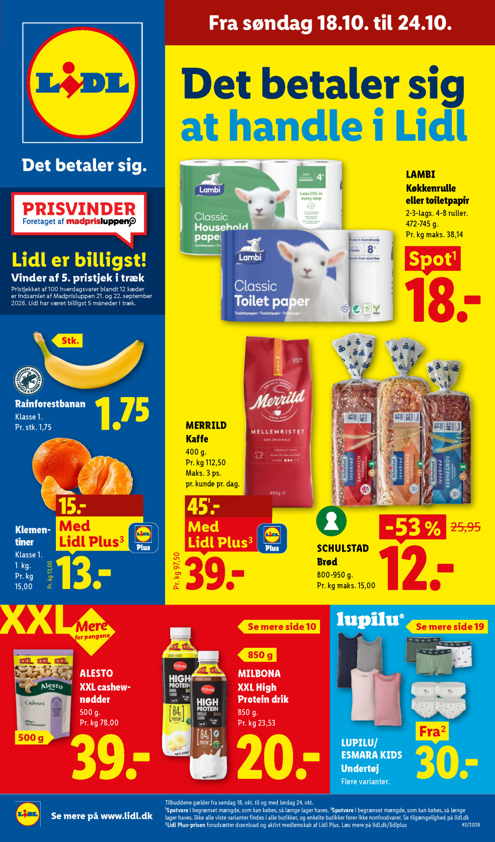 Lidl tilbudsavis fra 18.10.2026 Side.1 