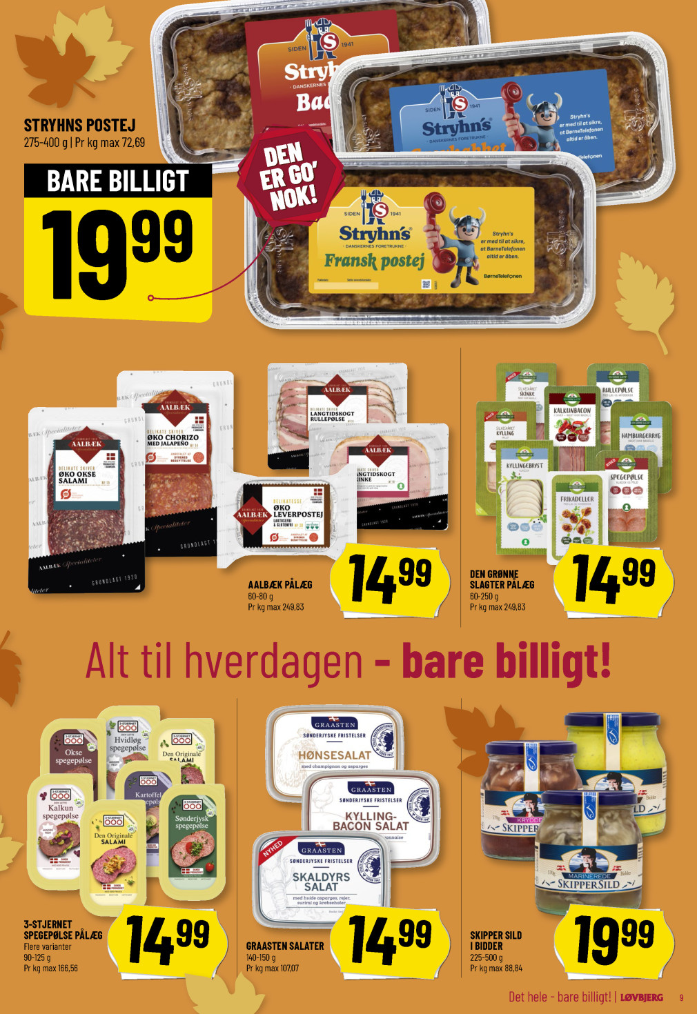 Løvbjerg tilbudsavis fra 11.10.2024 Side.9 