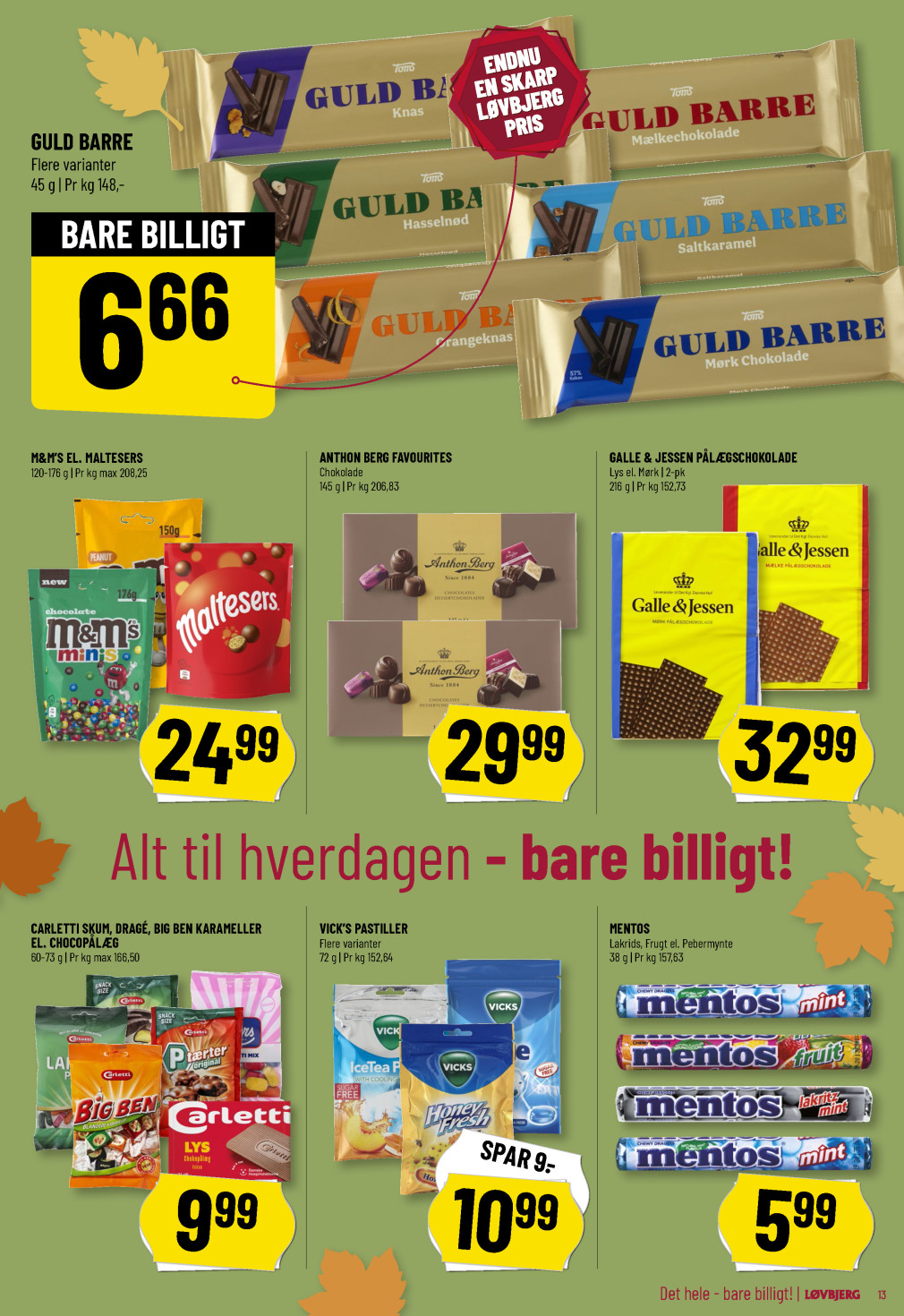Løvbjerg tilbudsavis fra 25.10.2024 Side.13 
