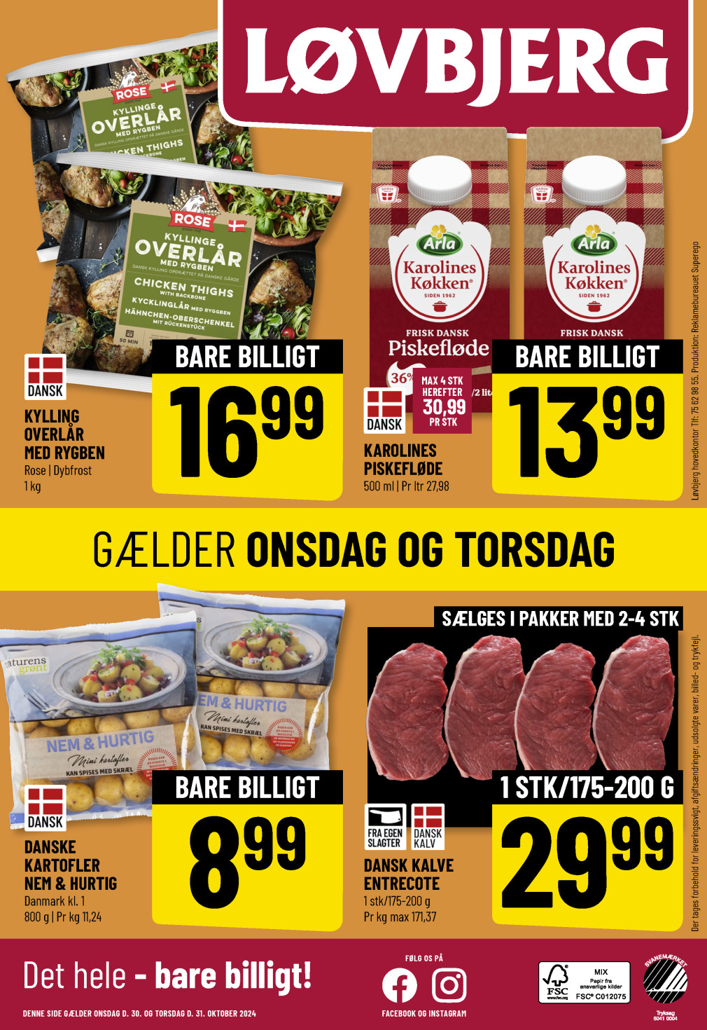 Løvbjerg tilbudsavis fra 25.10.2024 Side.36 