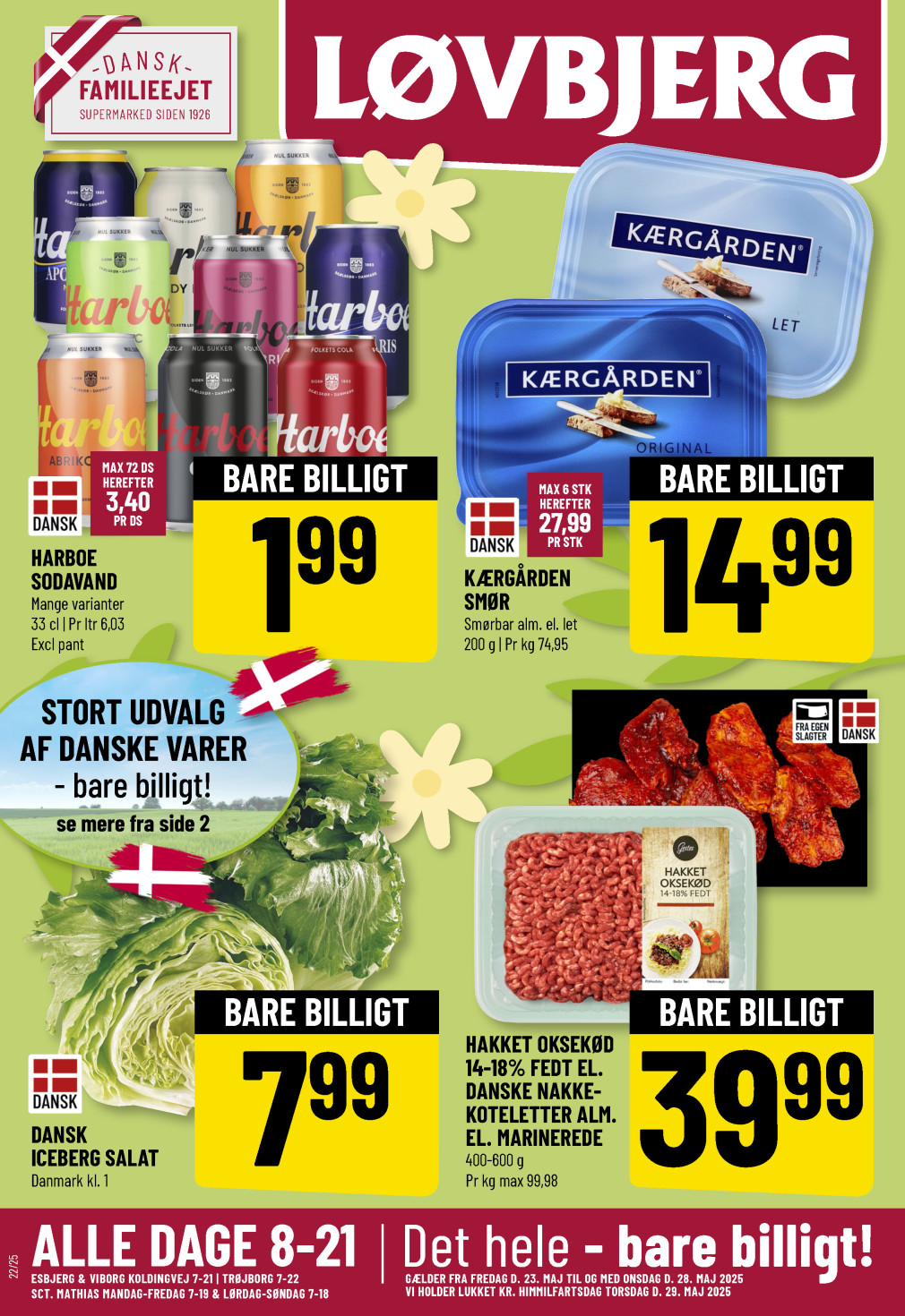 Løvbjerg tilbudsavis fra 23.05.2025 Side.1 