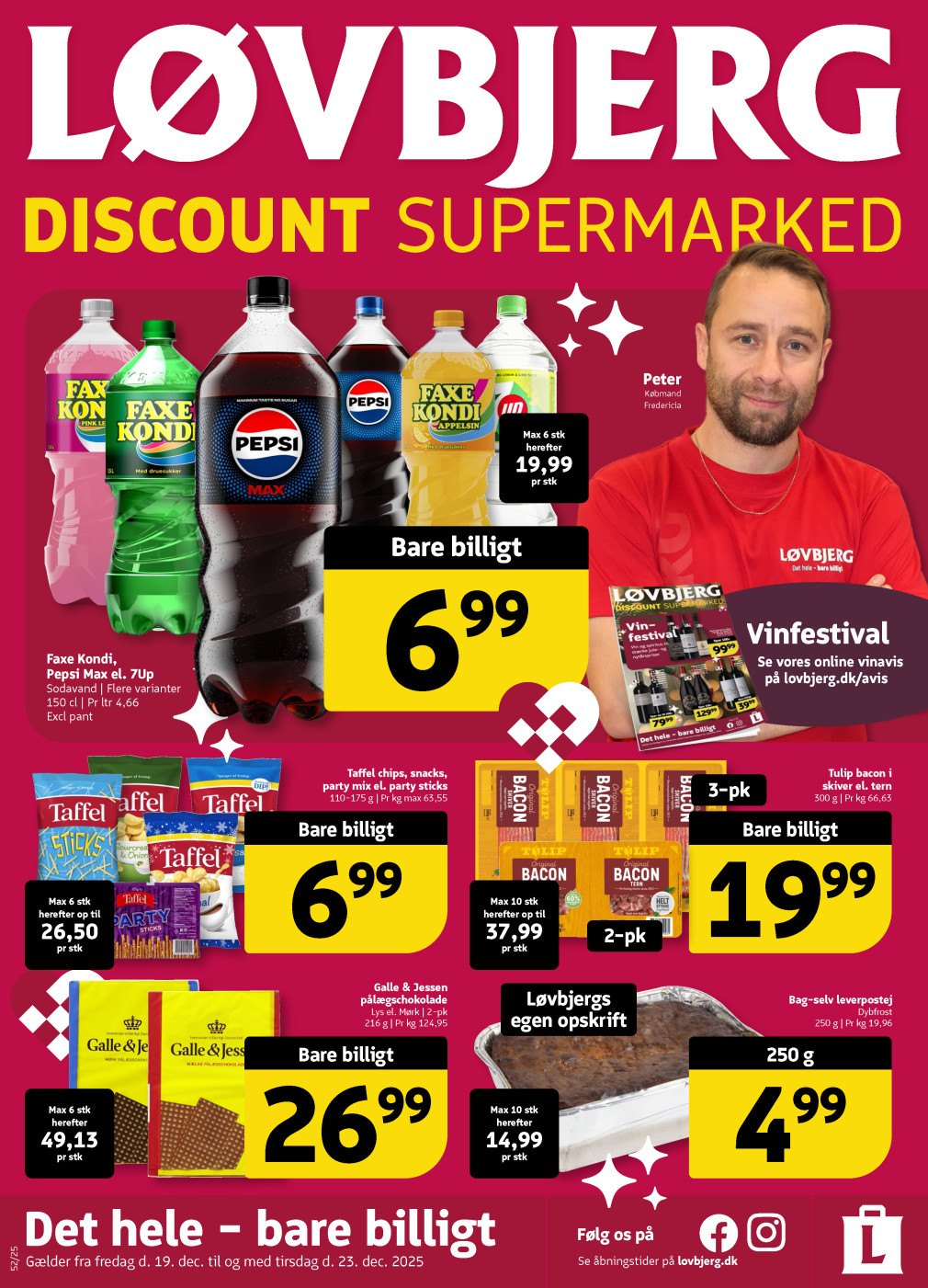 Løvbjerg tilbudsavis fra 19.12.2025 Side.1 