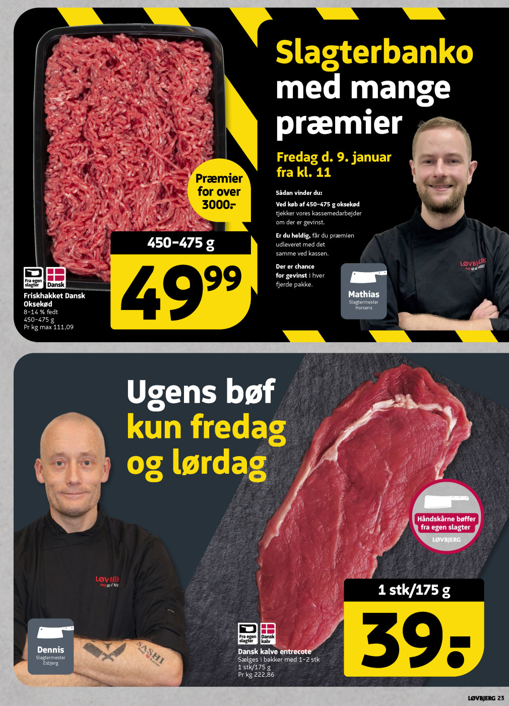 Løvbjerg tilbudsavis fra 09.01.2026 Side.23 