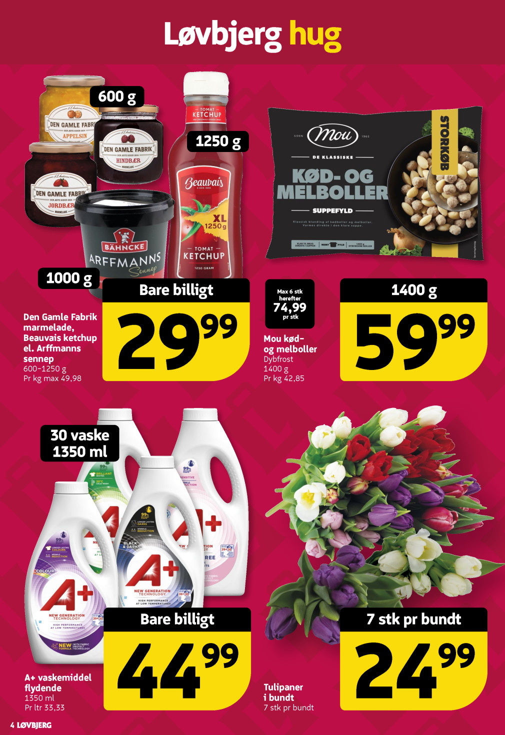 Løvbjerg tilbudsavis fra 13.02.2026 Side.4 