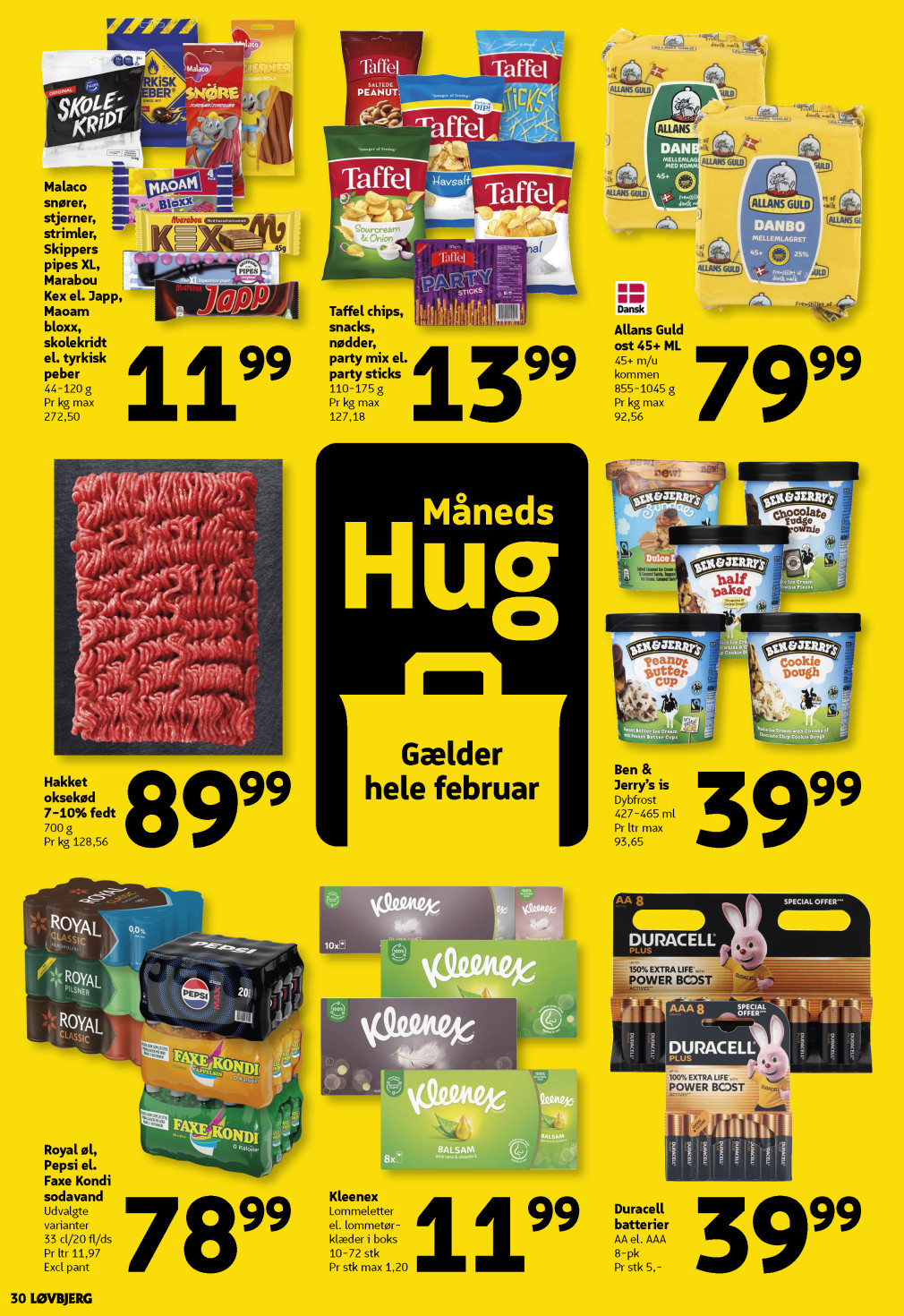 Løvbjerg tilbudsavis fra 13.02.2026 Side.30 