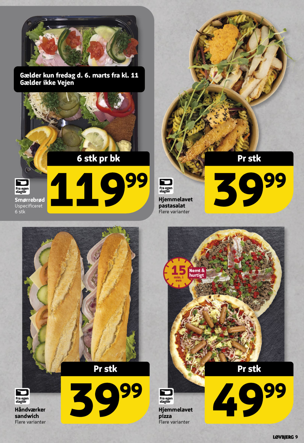Løvbjerg tilbudsavis fra 06.03.2026 Side.9 