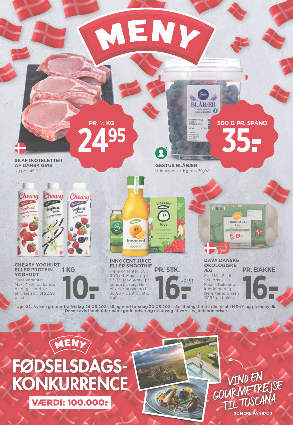 Meny tilbudsavis fra 24.05.2024 Side.1 