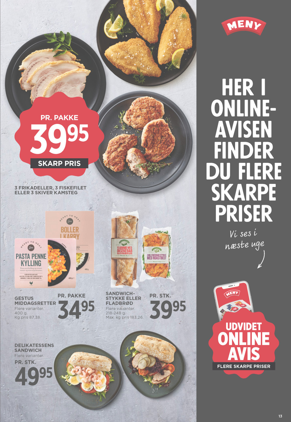 Meny tilbudsavis fra 20.06.2025 Side.16 