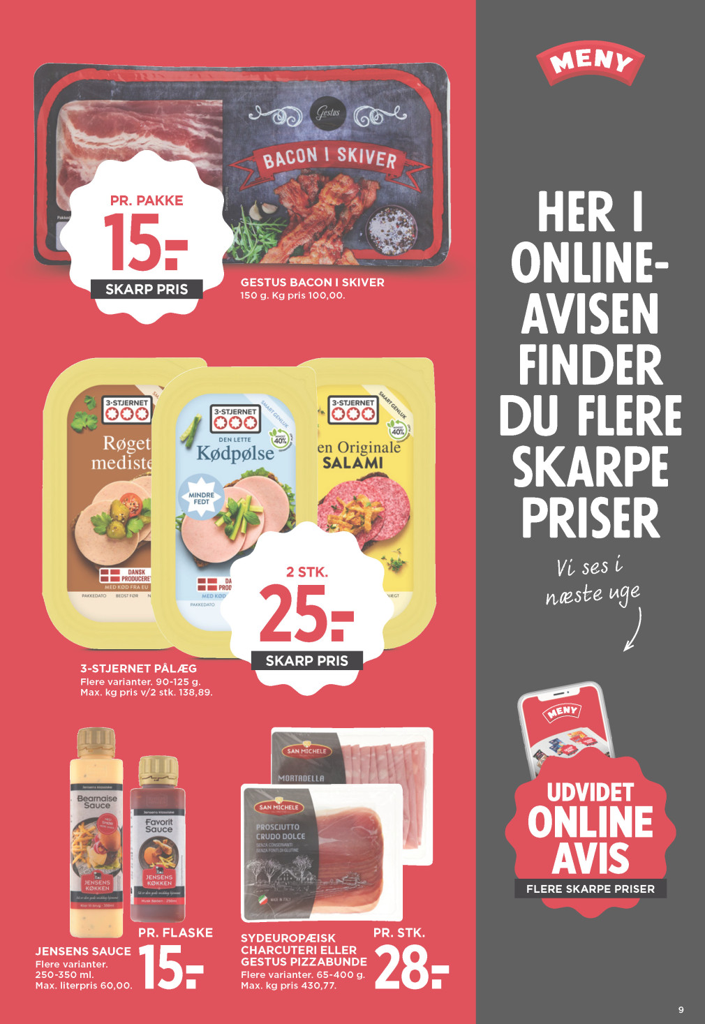 Meny tilbudsavis fra 27.06.2025 Side.9 