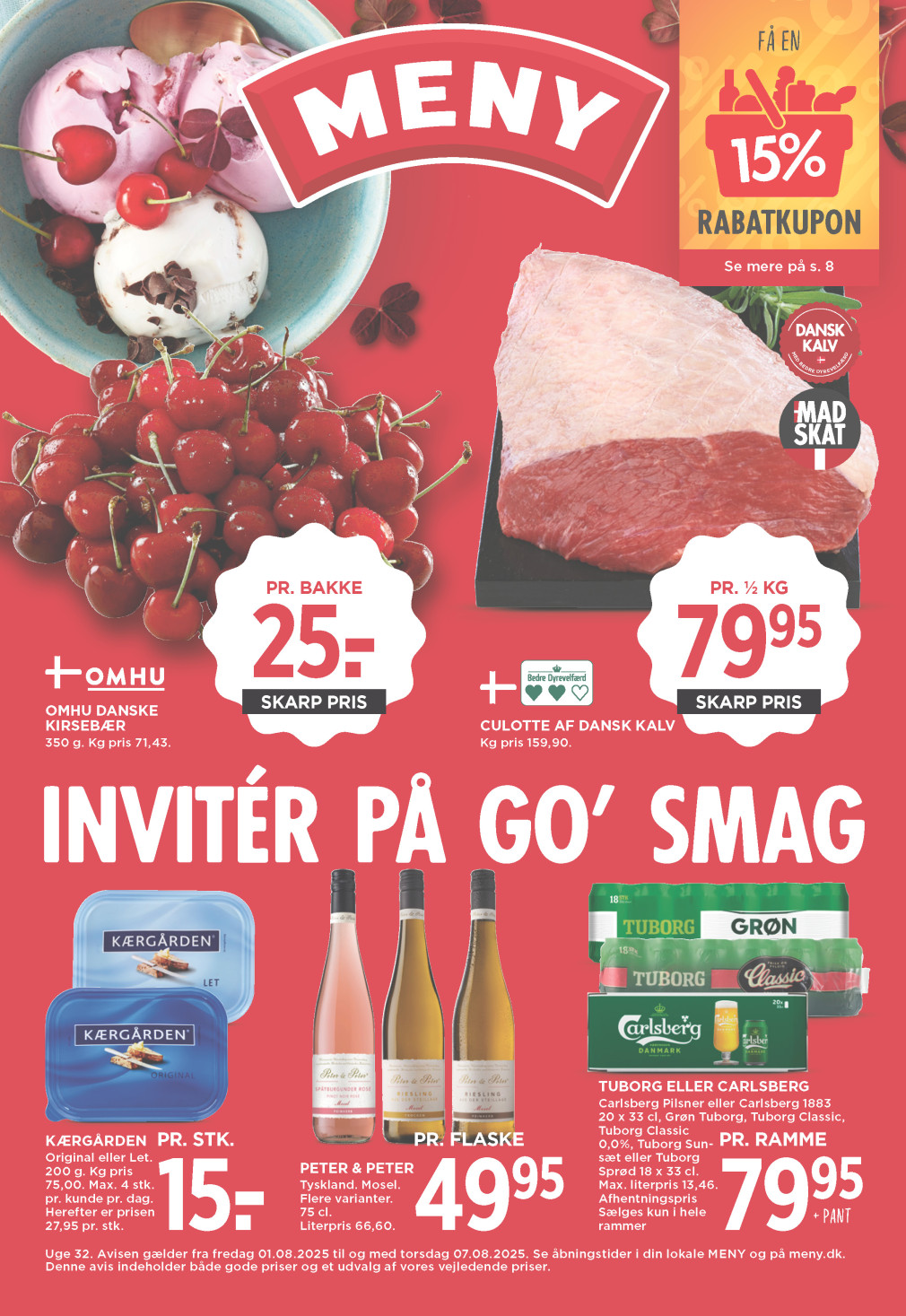 Meny tilbudsavis fra 01.08.2025 Side.1 