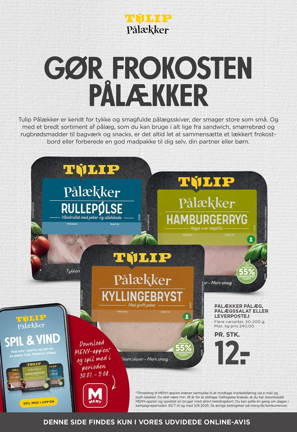 Meny tilbudsavis fra 01.08.2025 Side.39 