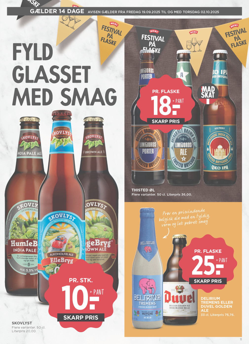 Meny tilbudsavis fra 19.09.2025 Side.50 