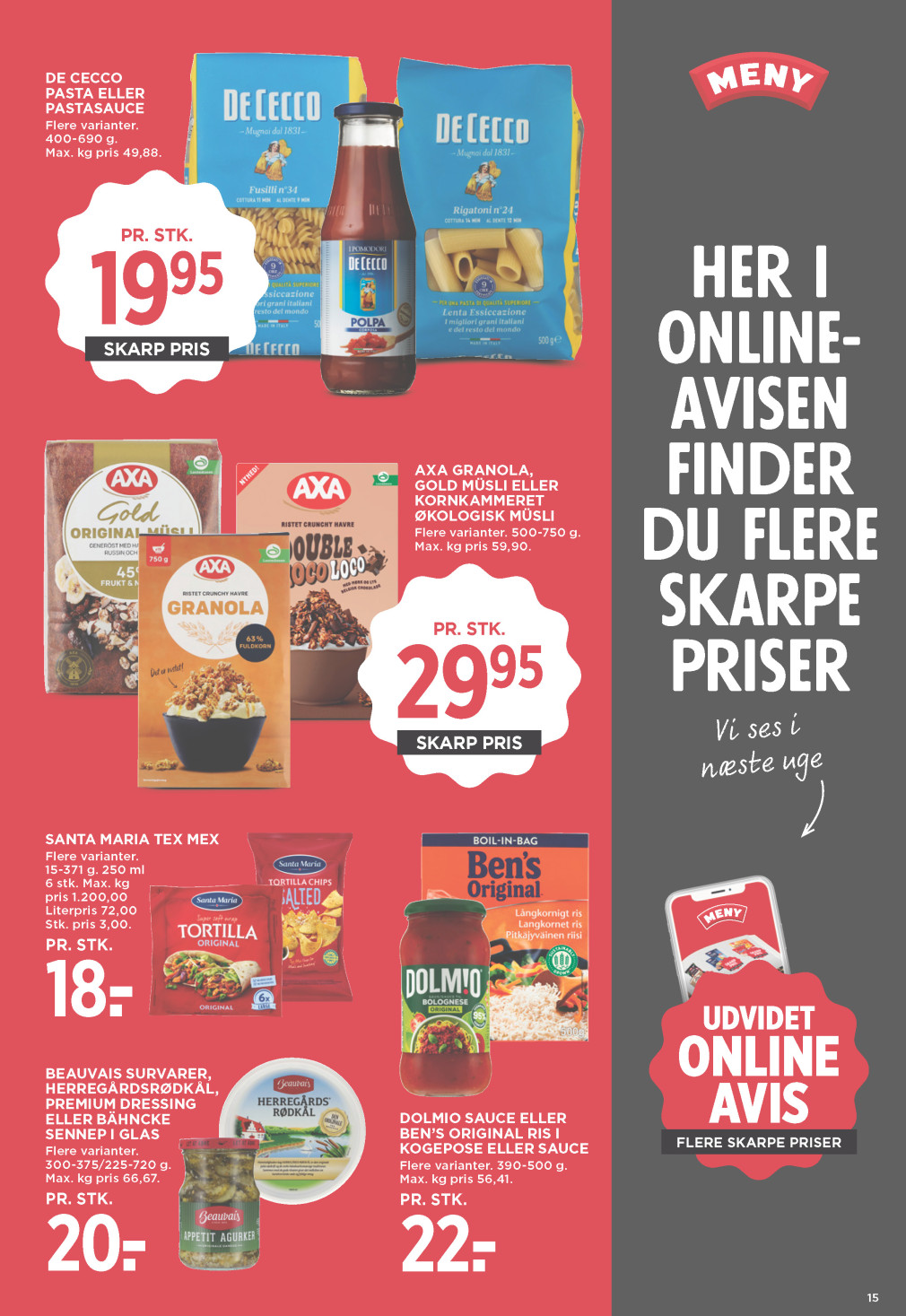 Meny tilbudsavis fra 06.03.2026 Side.22 