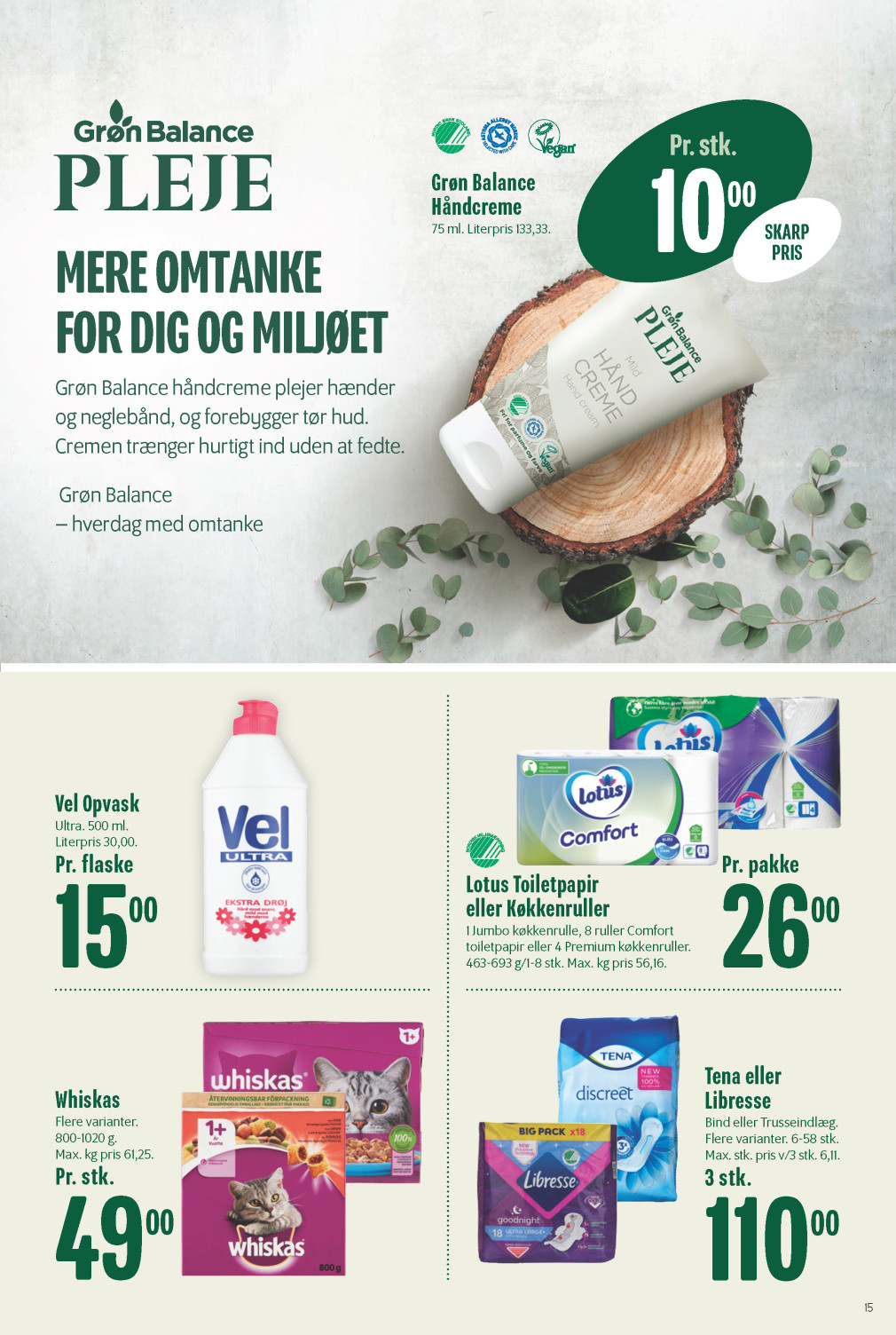 Min Købmand tilbudsavis fra 02.11.2024 Side.15 
