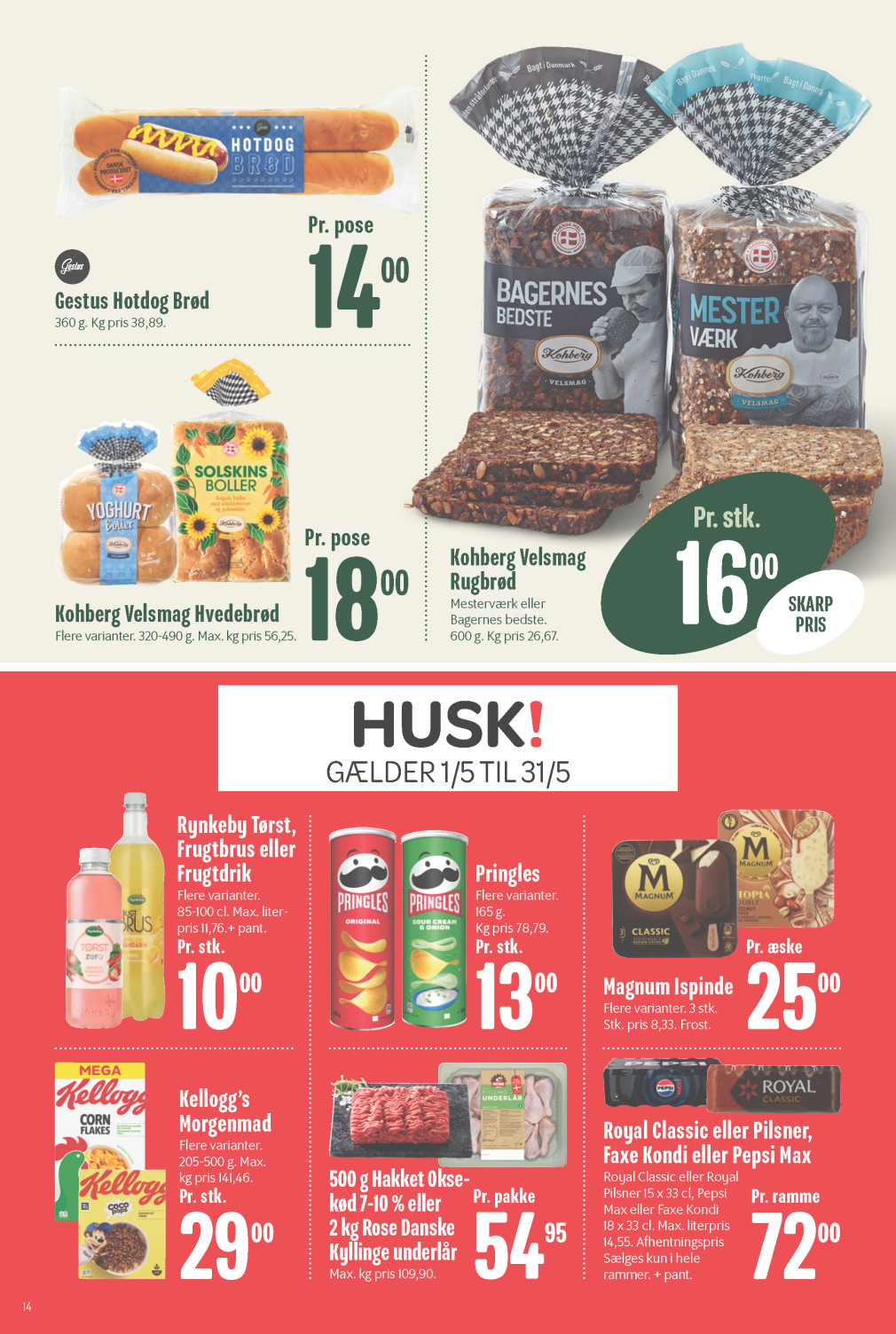 Min Købmand tilbudsavis fra 09.05.2025 Side.14 