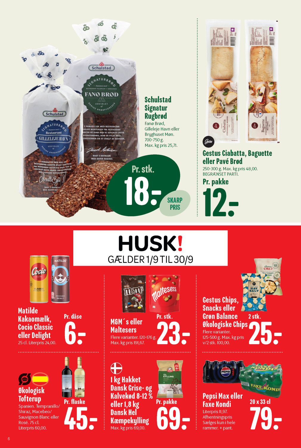 Min Købmand tilbudsavis fra 12.09.2025 Side.6 