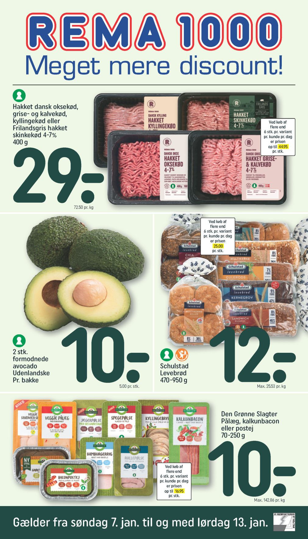 REMA 1000 tilbudsavis fra 07.01.2024 Side.1 