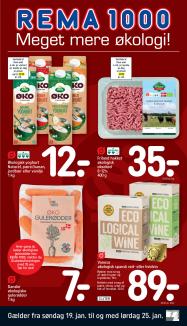 REMA 1000 tilbudsavis fra 19.01.2025 Side.1 