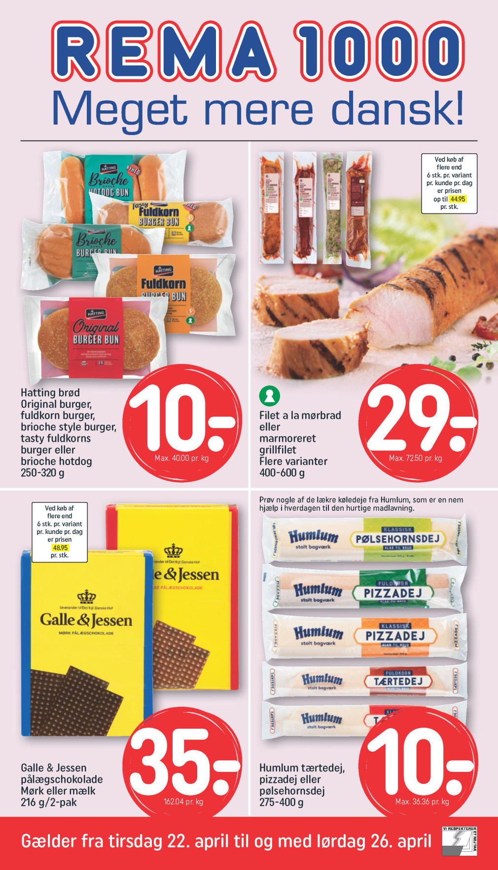 REMA 1000 tilbudsavis fra 22.04.2025 Side.1 