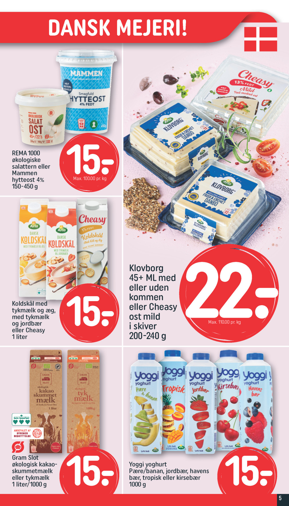 REMA 1000 tilbudsavis fra 22.04.2025 Side.5 