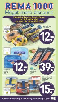 REMA 1000 tilbudsavis fra 01.06.2025 Side.1 