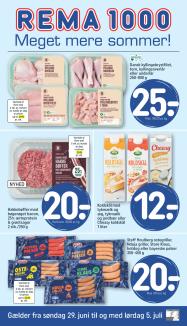REMA 1000 tilbudsavis fra 29.06.2025 Side.1 