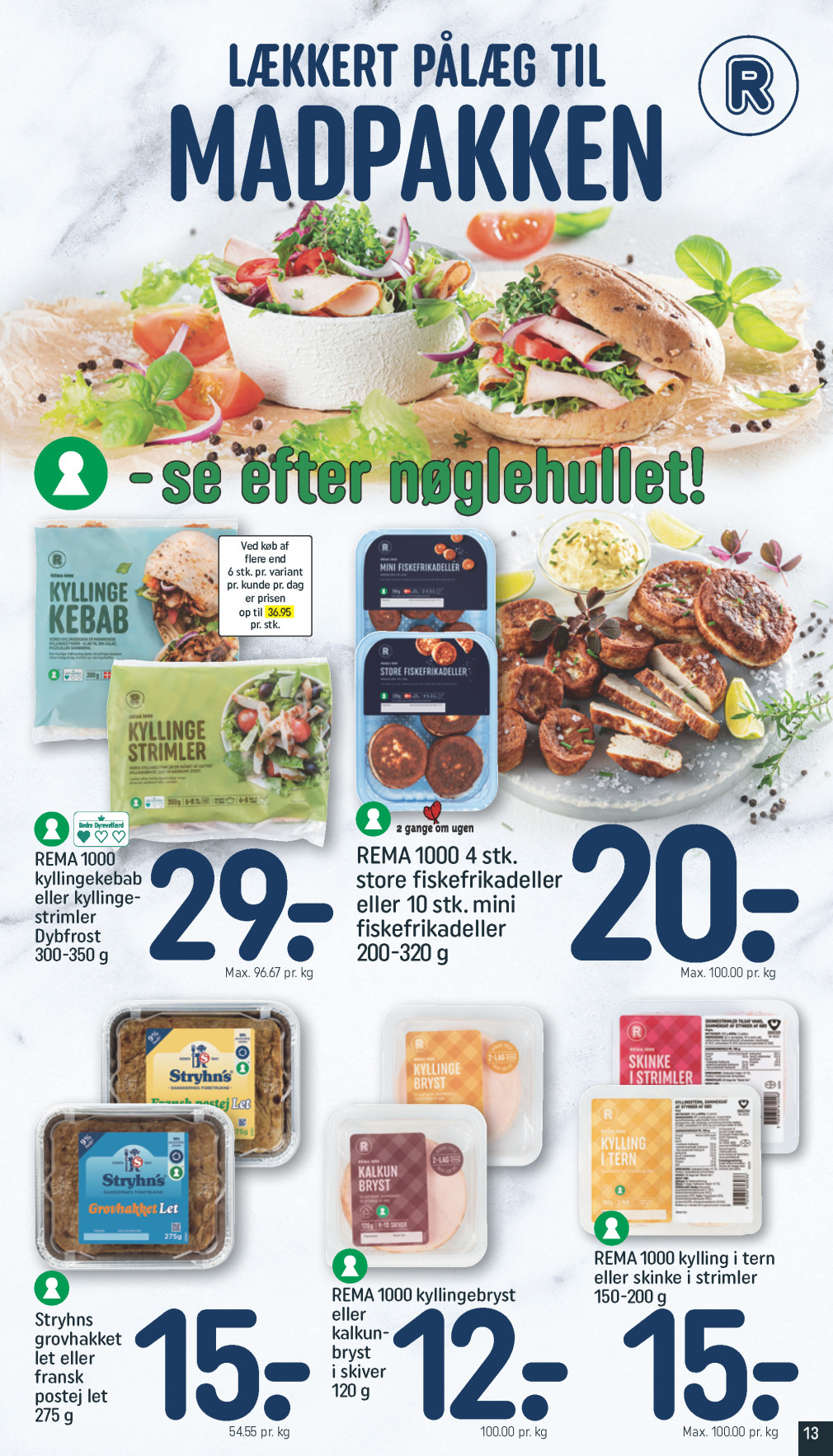 REMA 1000 tilbudsavis fra 10.08.2025 Side.13 