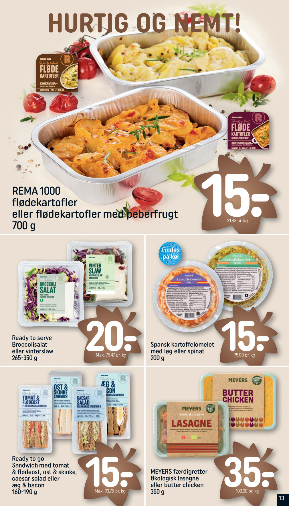 REMA 1000 tilbudsavis fra 12.10.2025 Side.13 