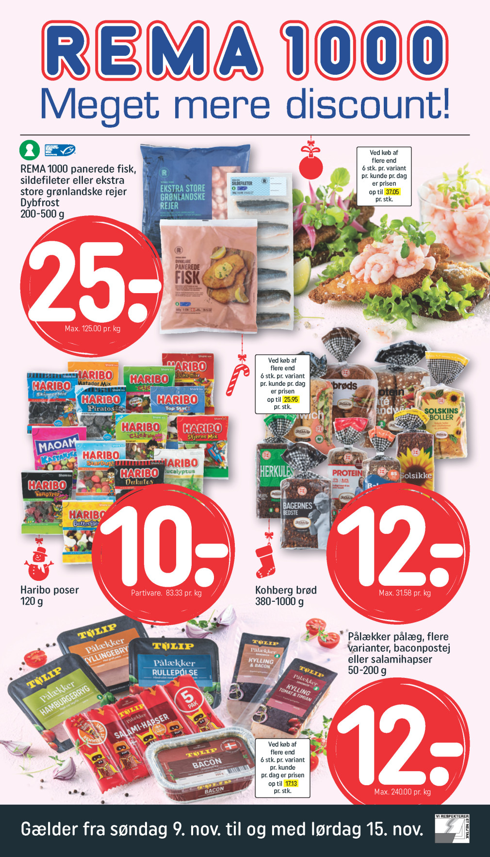 REMA 1000 tilbudsavis fra 09.11.2025 Side.1 